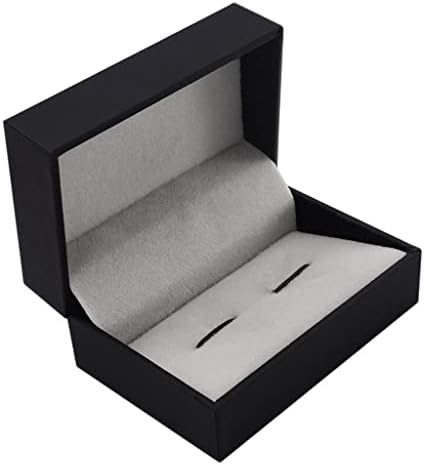 N / A 1 kom crna kutija sa manžetnama za poklon kutija za manžetnu kutija za nakit Plastična Specijalna Papirna kutija