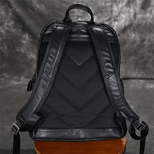 Sawqf multifunkcionalni muški ruksak ruksak Travel Muška torba College Style kompjuterska torba od meke kože velika torba