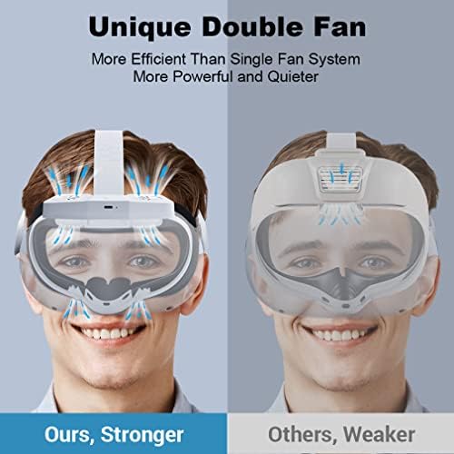 Ventilator za oculus Quest 2 Fan Cooler za oculus Quest 2 ventilator za hlađenje, dodaci za VR Oculus