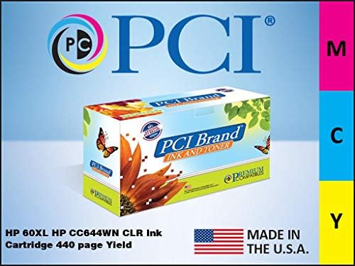 PCI brend prerađena zamena kertridža sa mastilom za HP 60XL CC644WN CLR Inkjet kertridž 440 page Yield