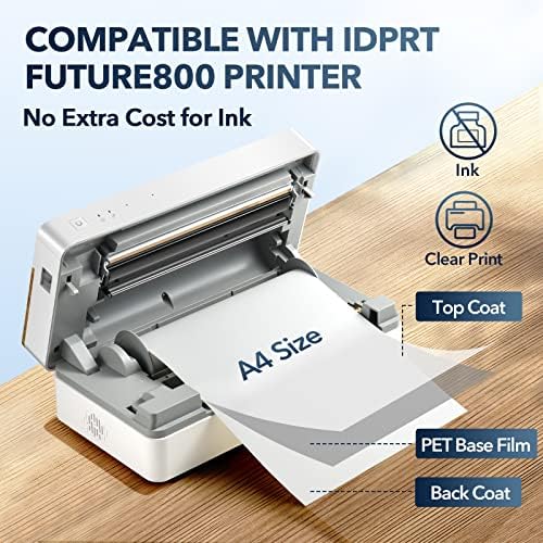 iDPRT A4 termalni štampač + A4 termo papir