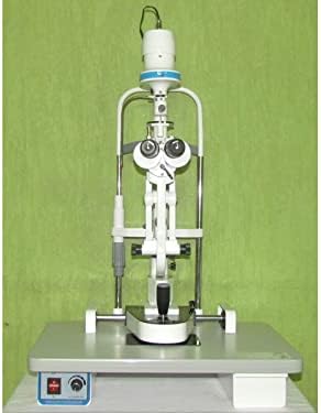 Prorezani lagani halogeni Bio-mikroskop 2 Step Haag Streit tip sa stolnim stolom i priborom
