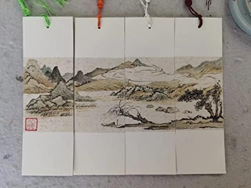SQ074 Hmayart Kineski Tradicionalni stil DIY Xuan Paper Blank Oznake sa šarenim resima za sumi-e i Artworks 20