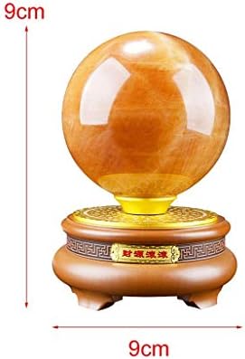 ALREMO HUANGXING - Citrine Ball Domaći ukrasi Kreativna ukras za dnevni boravak Dekoracija u dnevnom boravku Sretni ukrasi Feng Shui Lucky Ball