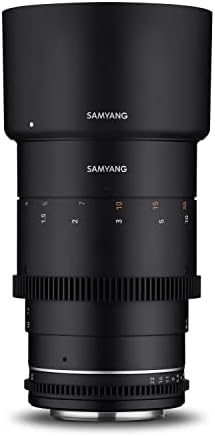 Samyang MF 135mm T2. 2 VDSLR MK2 Nikon F - Video Cine objektiv Full Format & APS-C telefoto objektiv fiksna žarišna dužina za Nikon F kamera, ručni fokus za D780, D850, D7500, D500