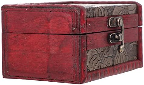 Fomiyes Jewerly Box Poklon kutija Skladištenje Organizator antikne šminkeone alat Drvena kutija