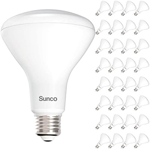 Sunco 32 paket BR30 LED Sijalice unutrašnja poplavna svjetla 11w ekvivalentno 65W, 3000k topla bijela, 850 LM, E26 baza, 25.000 doživotnih sati, unutrašnje prigušene sijalice za konzerve-UL & Energy Star