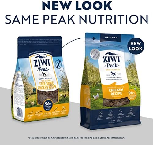Paket Ziwi Peak hrane za pse sušene na zraku-sva prirodna, bogata proteinima, bez žitarica i ograničeni sastojak sa Superhranom
