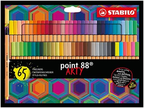 STABILO Fineliner point 88 ARTY-novčanik od 65 različitih boja