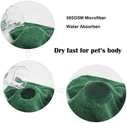 GSPORTFIS bade mantil za peškir za sušenje pasa Mikrofiber brzo upija Vodeni peškir za kupanje Cat Pet peškir za kupanje Grooming pet Product
