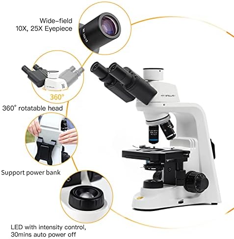Swift Stellar 1 Pro-T paket složenog mikroskopa istraživačkog kvaliteta sa kamerom za mikroskop od 16MP