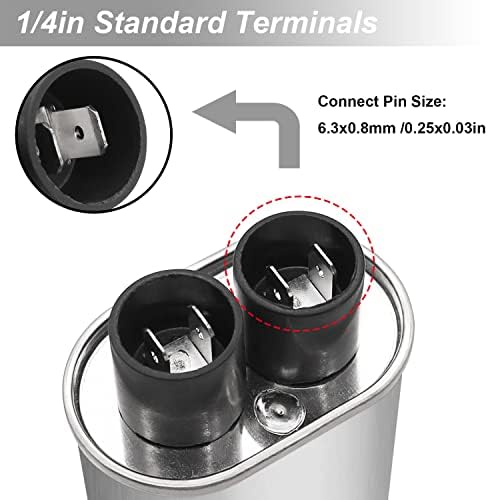 Weideer 1.05UF mikrotalasni kondenzator 2100V visokonaponski kondenzator CH85 Connect PIN 1/4 Standardni