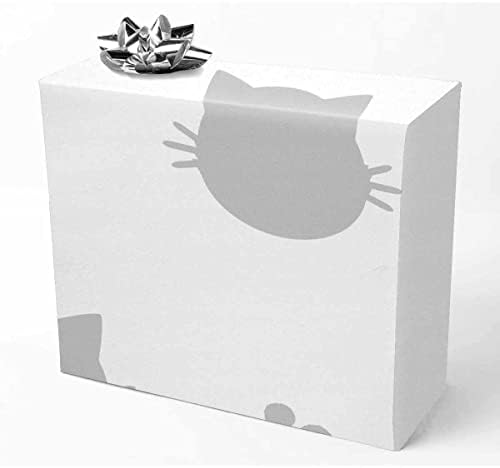 InterestPrint Cat pasmina kolekcija ambalažnog papira za vjenčanje, rođendan, čestitam 1-5 kiflica - 5 kiflica