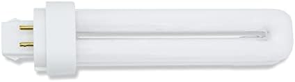 Tehnička preciznost 26W CFL sijalica zamjena za sijalicu / lampu Cfq26w / g24q / 827 T4 kompaktna fluorescentna sijalica sa dvostrukom cijevi - G24q-3 4-pinska baza - 2700k topla bijela-1 pakovanje