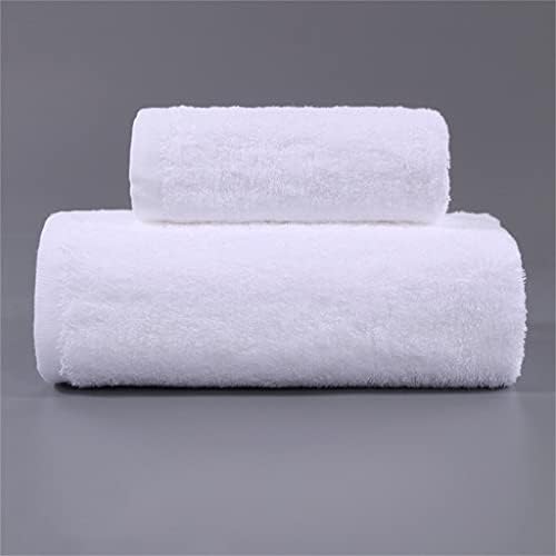 HNKDD pamuk bijeli ručnik za kupanje dvodijelni kupanje za povećanje zadebljanja mekih lepršavih velikih