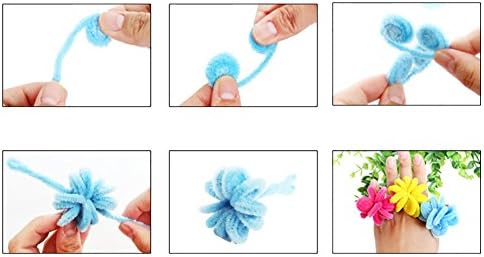 TBPERSICWT 100pcs Chenille Stamps Chenille Stems Cleaders Cleaners Twist Rods DIY DIY CRAFT Edukativna