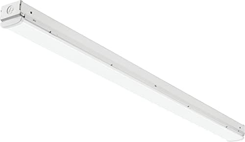 Lithonia rasvjeta CSS L48 4000lm MVOLT 40K 80CRI Cool Bijela Jednostruka LED traka, 4.000 lumena, Multi-Volt 120-277V, 4 stope, mat bijela