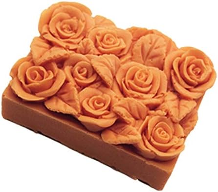 Silikonski kalupi ruža, cvijeće oblika oblogana umjetnost silikonska kalupa sa sapunom, vodni ružini obrtni kalupi DIY ručno rađeni kalupi sapuna - praćenje sapuna od JYEOUX