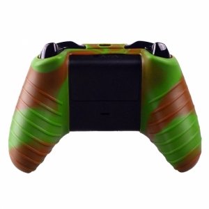 258stickers® Xbox One kontroler silikonska zaštitna futrola - zeleni smeđi Camo