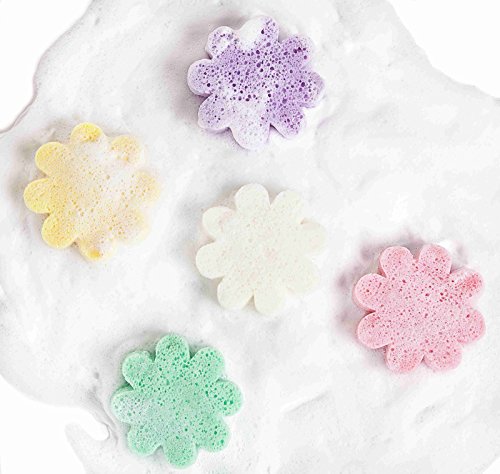 Spongelle Wild Flower 14+ koristi tampon za pranje tijela, Francuska lavanda, 4.25 & 34; x 1.25&