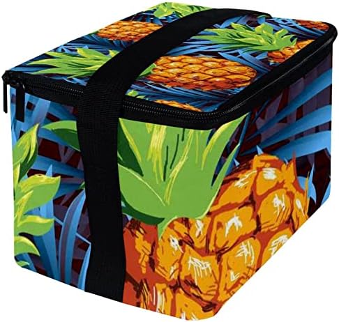 GUEROTKR torba za ručak za muškarce, izolovana kutija za ručak, kutija za ručak za odrasle,uzorak listova