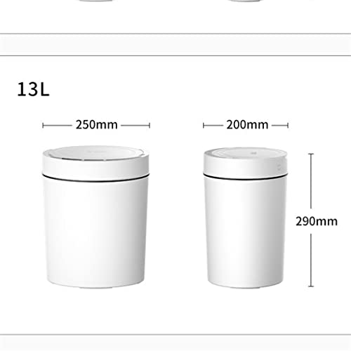 CXDTBH Smart senzor smeće bin Kuhinja kupatilo WC zaterecanje može najbolji automatski indukcijski vodootporni kanti sa poklopcem