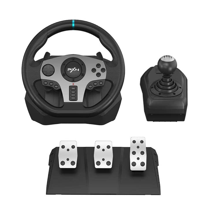 Racing volan volana Rabljeni kotač, korišteni - poput novog PXN-a Volante PC 270/900 stepeni vibracije i mjenjač sa papučicom za PC, Xbox One, PS3, PS4, Xbox serije S / X
