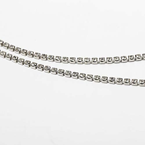 Xerling Pismo struk lanac rhinestones Crystal Trpučki lančani pojas za struk za žene Djevojke haljina Nosite lanac za lakiranje nakita