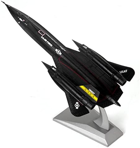 DAGIJIRD 1: 144 skala Legura Blackbird SR - 71 izviđački model aviona simulacija Model aviona uređenje