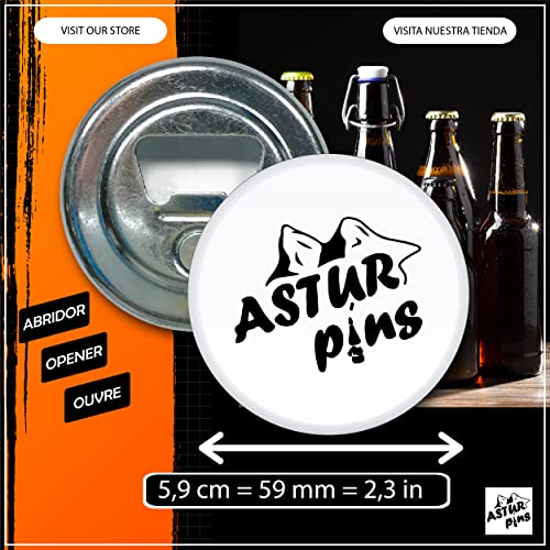 Astur Pins - Otvori za boce Kärnten - Lista der Wappen u Kärnten - Austrija - Otvarač piva, originalni
