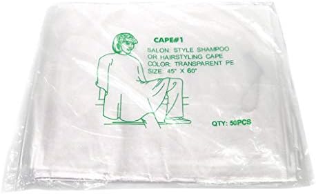 Pranje vodootpornih jastučića Salon Hair Cape Capes šampon za jednokratnu upotrebu Barber 50kom