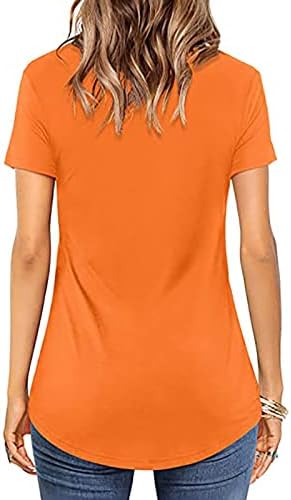 Kratki rukav 2023 pamučni V izrez Lounge omotač flared zvona donji bootcut bluza majica za žene Top Xa