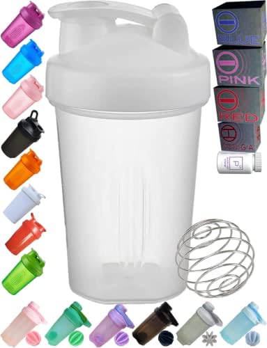 Zamjena eBat Blender 3-boja Velika 1,77 plastična kugla za bocu s čišćenjem - jednostavna za čišćenje, jak šhak za dobro miješanje / miješanje i dugoročnu opću upotrebu preko 10 godina