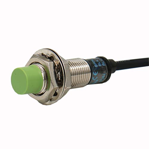 Baomain Induktivni senzor blizine PR12-2dn2 cilindričnog tipa DC 12-24V 3 žica NPN NC CE