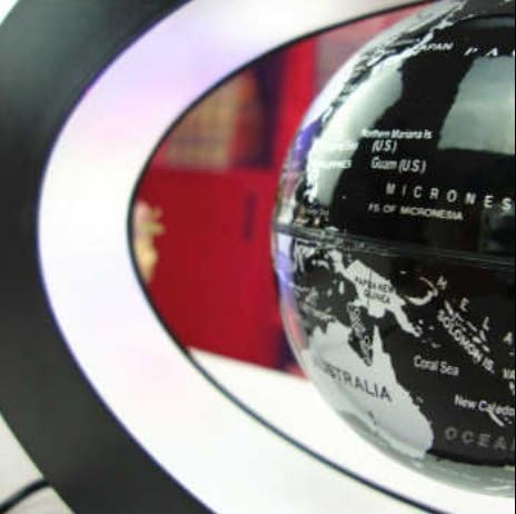 WISDOMTOY 3 '' C Oblik LED magnetsko levitacija plutajuća globus svjetska karta uredske dekoracije radne površine