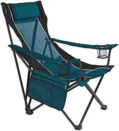 Kijaro Sling Sklopiva kamp stolica - Uživajte u otvorenom u ovoj vanjskoj stolici sa ugrađenim držačima