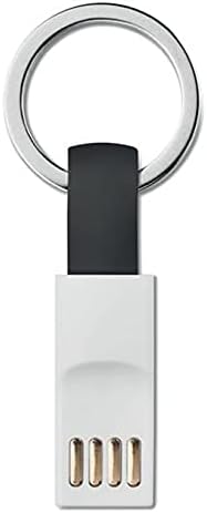BoxWave kabl kompatibilan sa Micromax Infinity N12 - Micro USB punjačem za ključeve, mikro USB kabl za ključeve za Micromax Infinity N12-Jet Black