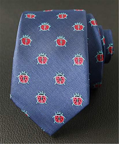 Andongnywell kravate sa uzorcima životinja životinjske kravate tkane poliesterske kravate za muškarce