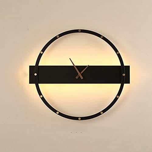 N / A LED zidna svjetiljka sa satom jednostavnom i za hotel Bedside Dnevna soba Svjetlo učvršćeno crno / zlato
