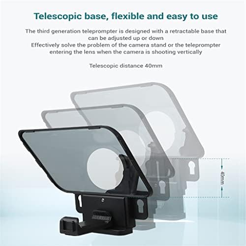 Renslat Teleprompter Monitor Glass za DSLR fotoaparat tablet Telefon za laptop Pad profesionalnog intervjua, snimanje