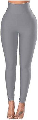 Vježba za žene udobne elastične visoke struk HOLLOWEEN suve brze čvrste boje hlače sa kompresijom