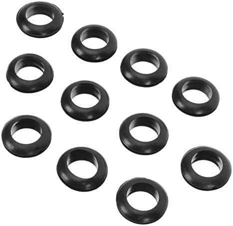 Cabilock Crni prstenovi 30pcs Antiklizni domaćin za viseće držač prstena za naočale za naočale sa