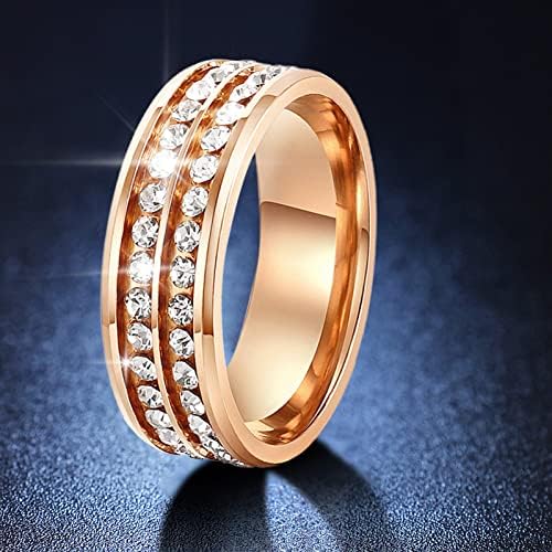 2023 Novo prstenova univerzalni puni redovi Muški i dijamantni prstenovi dva ženska prstenova ljubav u