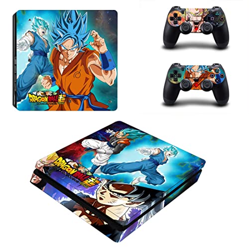 Anime Drago i VIP baloni sin Goku, Vegeta, Super Saiyan PS4 ili PS5 naljepnica za kožu za reprodukciju 4