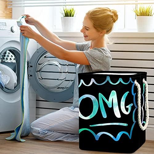 Košarica za pranje rublja s ručkama Vodootporna sklopljiva rublja za pranje rublja za odlaganje Dječja soba