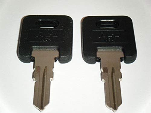 FIC RV Prikolica za kampere 2 ključa izrezana na bravu / ključni broj od Cf326 do CF351 - 2 radnih ključeva