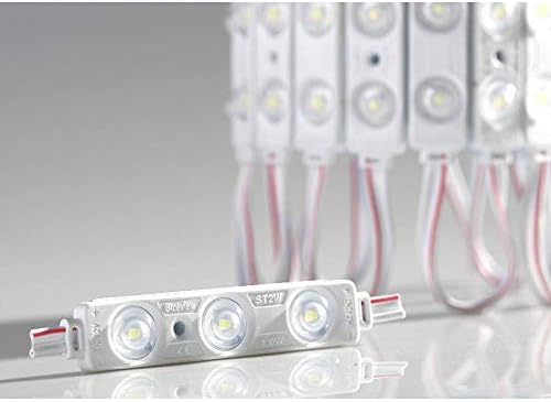 CALCA vodootporan 3 LED modul bijelo svjetlo Super svijetli SMD 2835 LED čipovi za reklamne znakove sa aluminijskim PCB ubrizgavanjem - američke zalihe