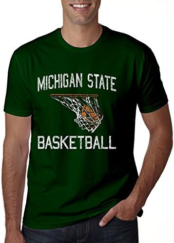 NCAA izblijedjela retro košarka, tima u boji T majica Premium pamuk, fakultet, univerzitet
