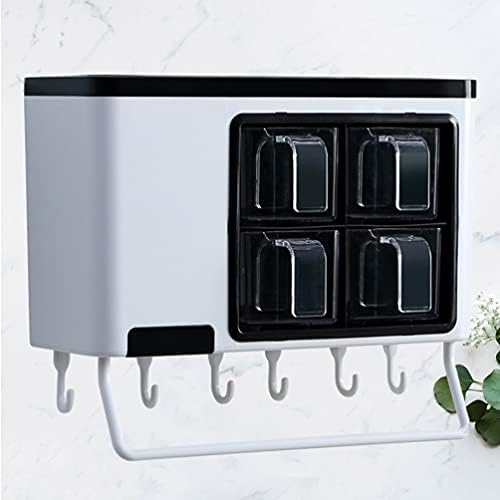 Toyvian zidno začinsko kutiju sa ručnikom HANDER MULTI-function začinski kutija nosač kuhinjski četkica