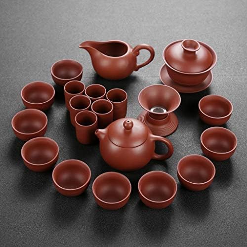 TWDYC KUNG FU Tea teapot ručno izrađeni ljubičasti gline čaj za čaj za čaj, Zisha keramički kineski čaj ceremonija čaj